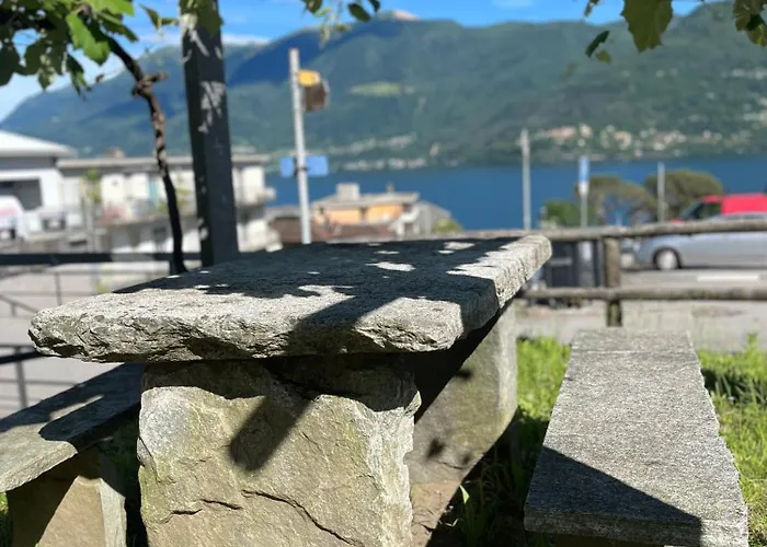 Schoenes Rustico In Bester Lage - 2 Min An Den Apartament Brissago